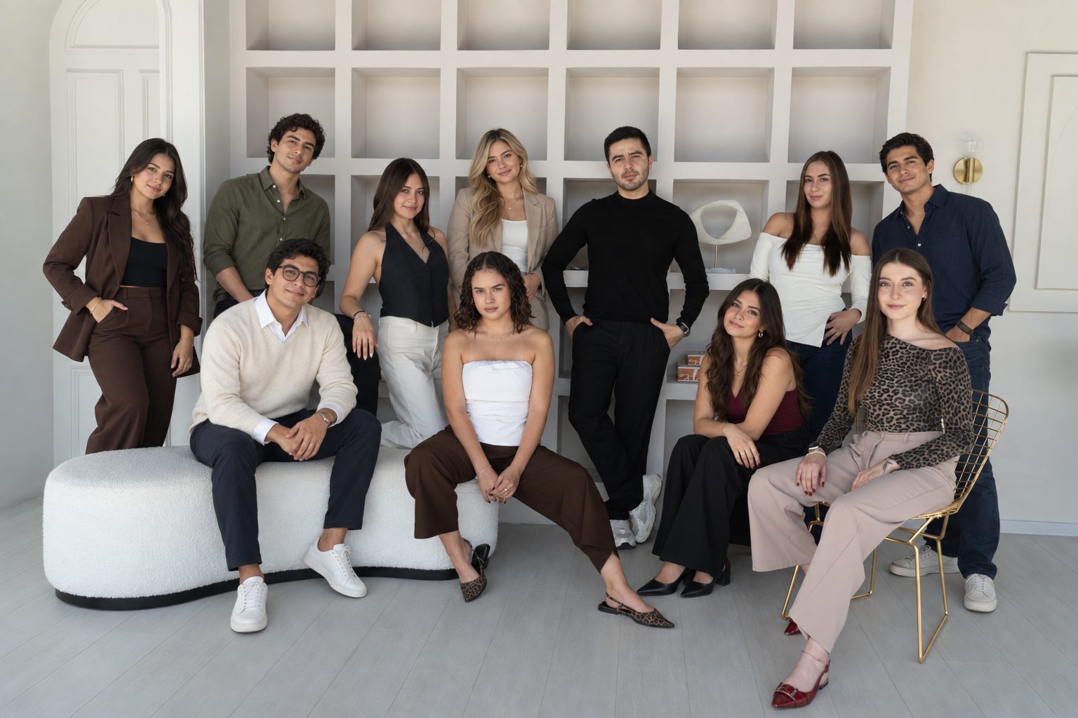 Equipo de ConKrea en su estudio de grabación en Quito